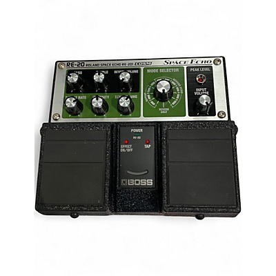 Used BOSS RE20 Space Echo Effect Pedal