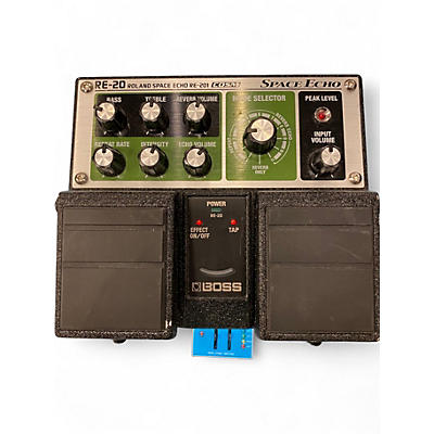 Used BOSS RE20 Space Echo Effect Pedal