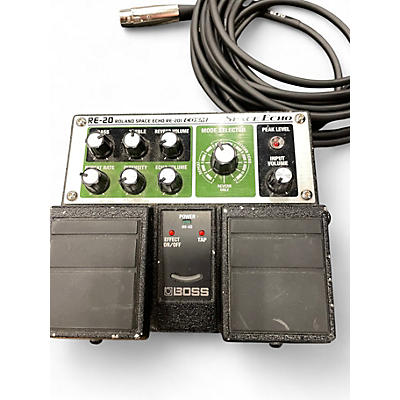 Used BOSS RE20 Space Echo Effect Pedal