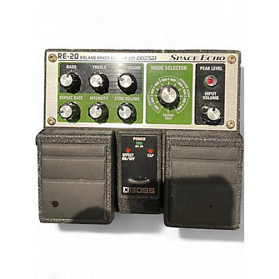Used BOSS RE20 Space Echo Effect Pedal