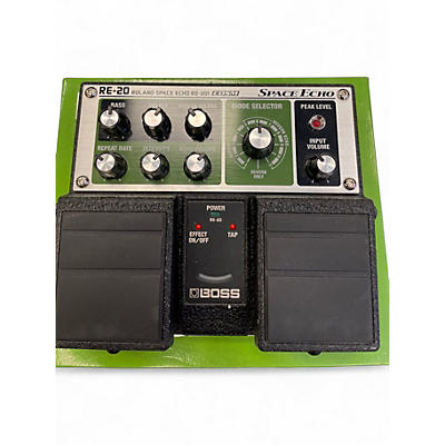 Used BOSS RE20 Space Echo Effect Pedal