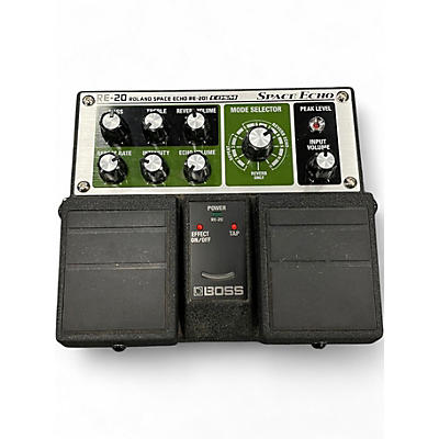 Used BOSS RE20 Space Echo Effect Pedal