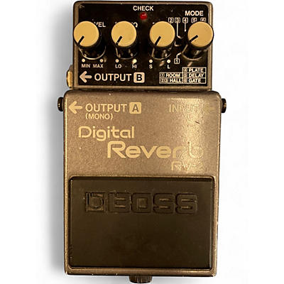 Used BOSS RV2 Digital Reverb Effect Pedal