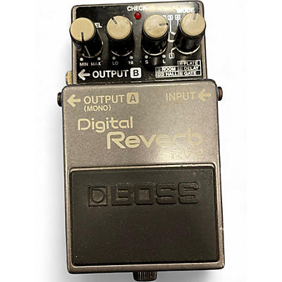 Used BOSS RV2 Digital Reverb Effect Pedal