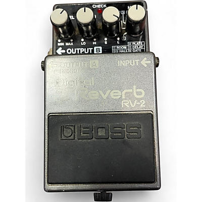 Used BOSS RV2 Effect Pedal