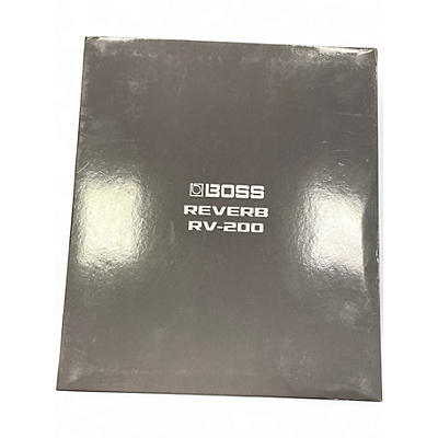 Used BOSS RV200 Digital Reverb Effect Pedal