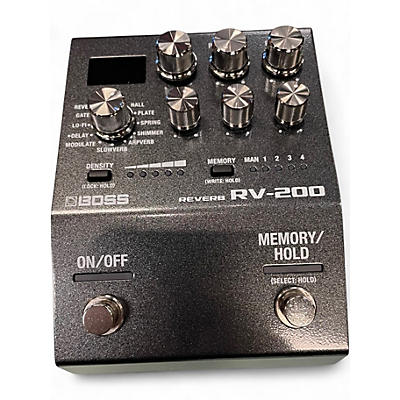 Used BOSS RV200 Effect Pedal