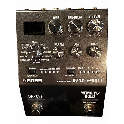 Used BOSS RV200 Effect Pedal