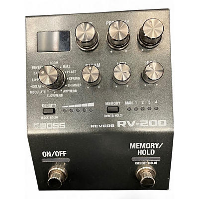 Used BOSS RV200 Effect Pedal
