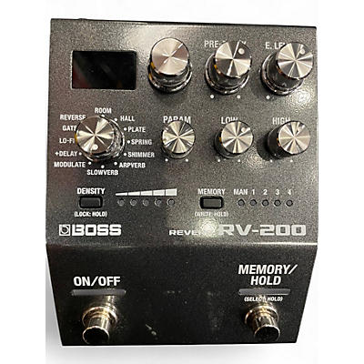 Used BOSS RV200 Effect Pedal