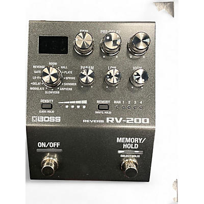 Used BOSS RV200 Effect Pedal