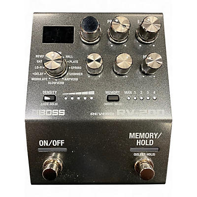 Used BOSS RV200 REVERB Effect Pedal
