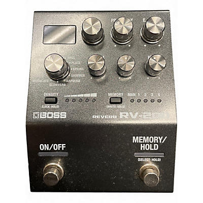 Used BOSS RV200 REVERB Effect Pedal