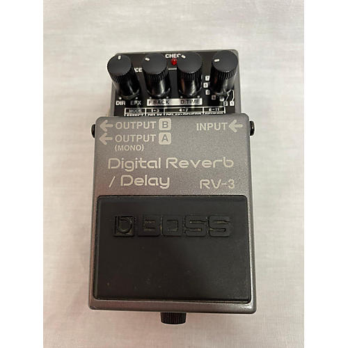 Boss Used BOSS RV3 Digital Reverb Delay Effect Pedal