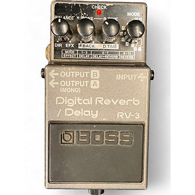 Used BOSS RV3 Digital Reverb Delay Effect Pedal