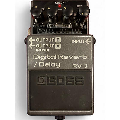 Used BOSS RV3 Digital Reverb Delay Effect Pedal