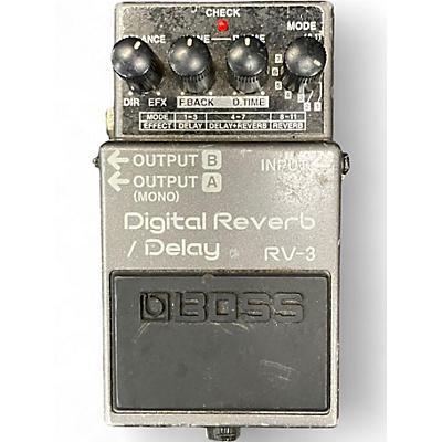 Used BOSS RV3 Digital Reverb Delay Effect Pedal