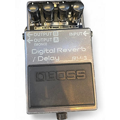 Used BOSS RV3 Digital Reverb Delay Effect Pedal