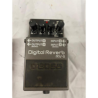 BOSS Used BOSS RV5 Digital Reverb Effect Pedal