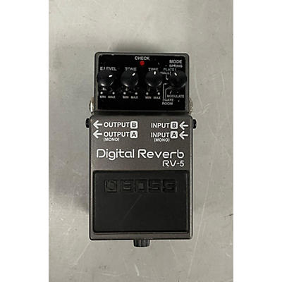 BOSS Used BOSS RV5 Digital Reverb Effect Pedal