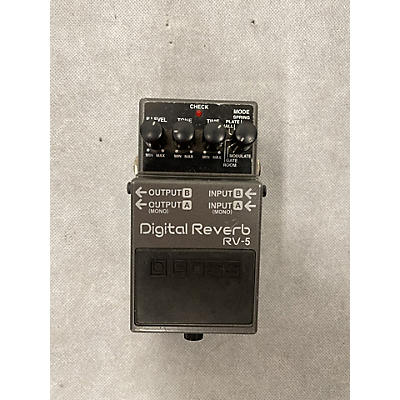 BOSS Used BOSS RV5 Digital Reverb Effect Pedal