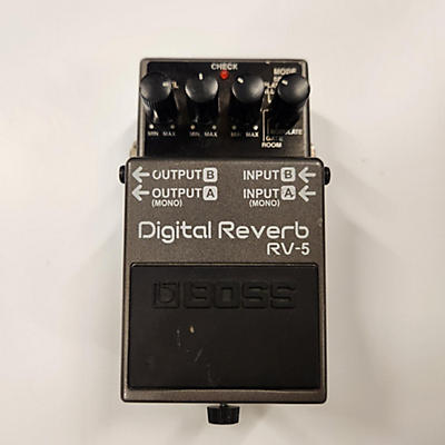 BOSS Used BOSS RV5 Digital Reverb Effect Pedal