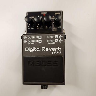 BOSS Used BOSS RV5 Digital Reverb Effect Pedal