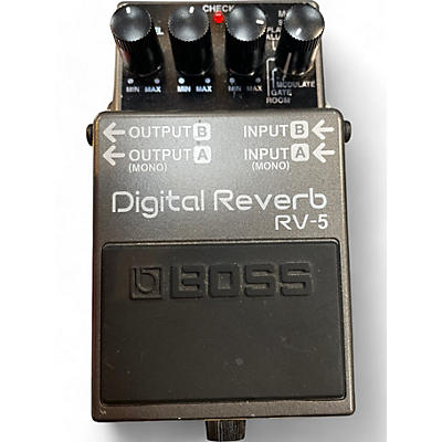 BOSS Used BOSS RV5 Digital Reverb Effect Pedal