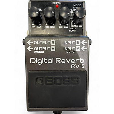 BOSS Used BOSS RV5 Digital Reverb Effect Pedal