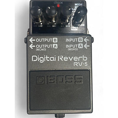 BOSS Used BOSS RV5 Digital Reverb Effect Pedal