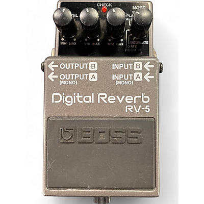 Used BOSS RV5 Digital Reverb Effect Pedal