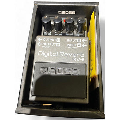 BOSS Used BOSS RV5 Digital Reverb Effect Pedal