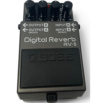 Used BOSS RV5 Digital Reverb Effect Pedal