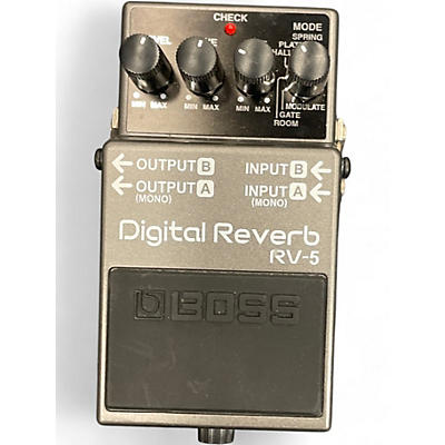 Used BOSS RV5 Digital Reverb Effect Pedal