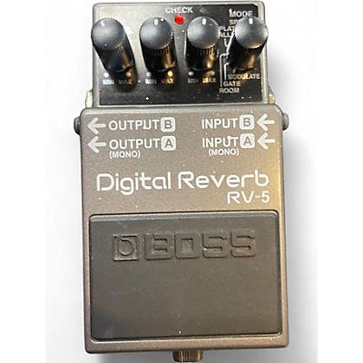 Used BOSS RV5 Digital Reverb Effect Pedal