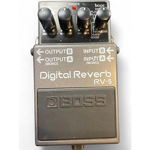 Used BOSS RV5 Digital Reverb Effect Pedal