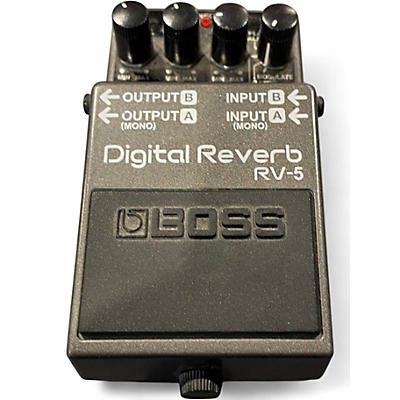 Used BOSS RV5 Digital Reverb Effect Pedal