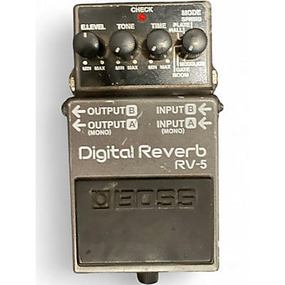 Used BOSS RV5 Digital Reverb Effect Pedal