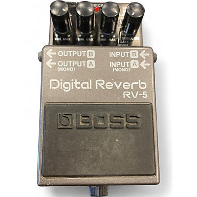 Used BOSS RV5 Digital Reverb Effect Pedal