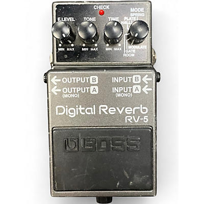 Used BOSS RV5 Digital Reverb Effect Pedal