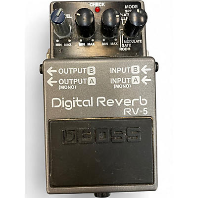 Used BOSS RV5 Digital Reverb Effect Pedal