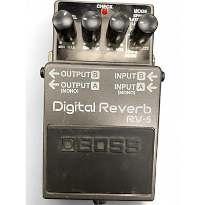 Used BOSS RV5 Digital Reverb Effect Pedal
