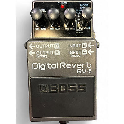 Used BOSS RV5 Digital Reverb Effect Pedal