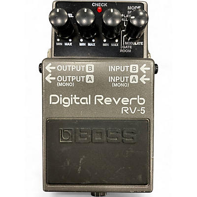 Used BOSS RV5 Digital Reverb Effect Pedal
