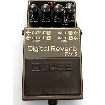 Used BOSS RV5 Digital Reverb Effect Pedal