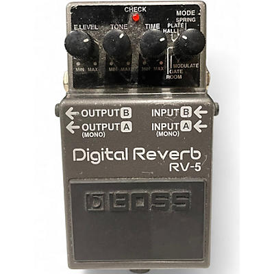 Used BOSS RV5 Digital Reverb Effect Pedal