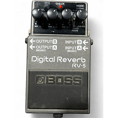 Used BOSS RV5 Digital Reverb Effect Pedal