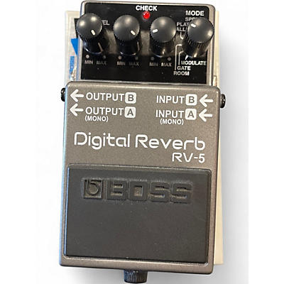 Used BOSS RV5 Digital Reverb Effect Pedal