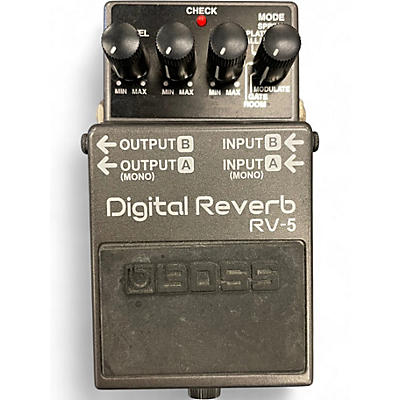 Used BOSS RV5 Digital Reverb Effect Pedal