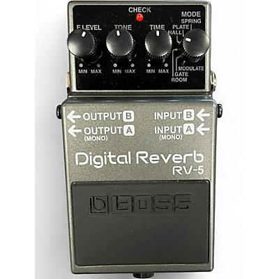 Used BOSS RV5 Digital Reverb Effect Pedal